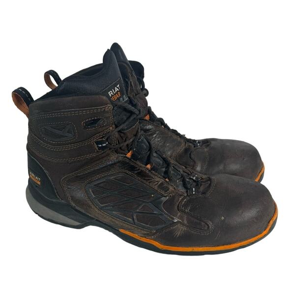Ariat Mens Rebar Flex 6" Composite Toe Work Safety Boot Utility Steel Toe 11.5D - Picture 2 of 15